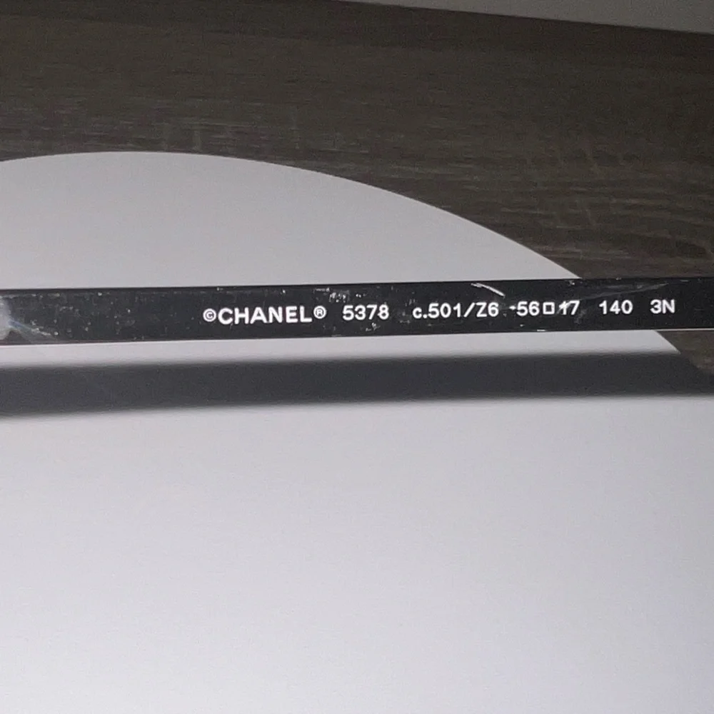 CHANEL 5378 NWOT Square Sunglasses with Grey/Blue Mirror lenses.